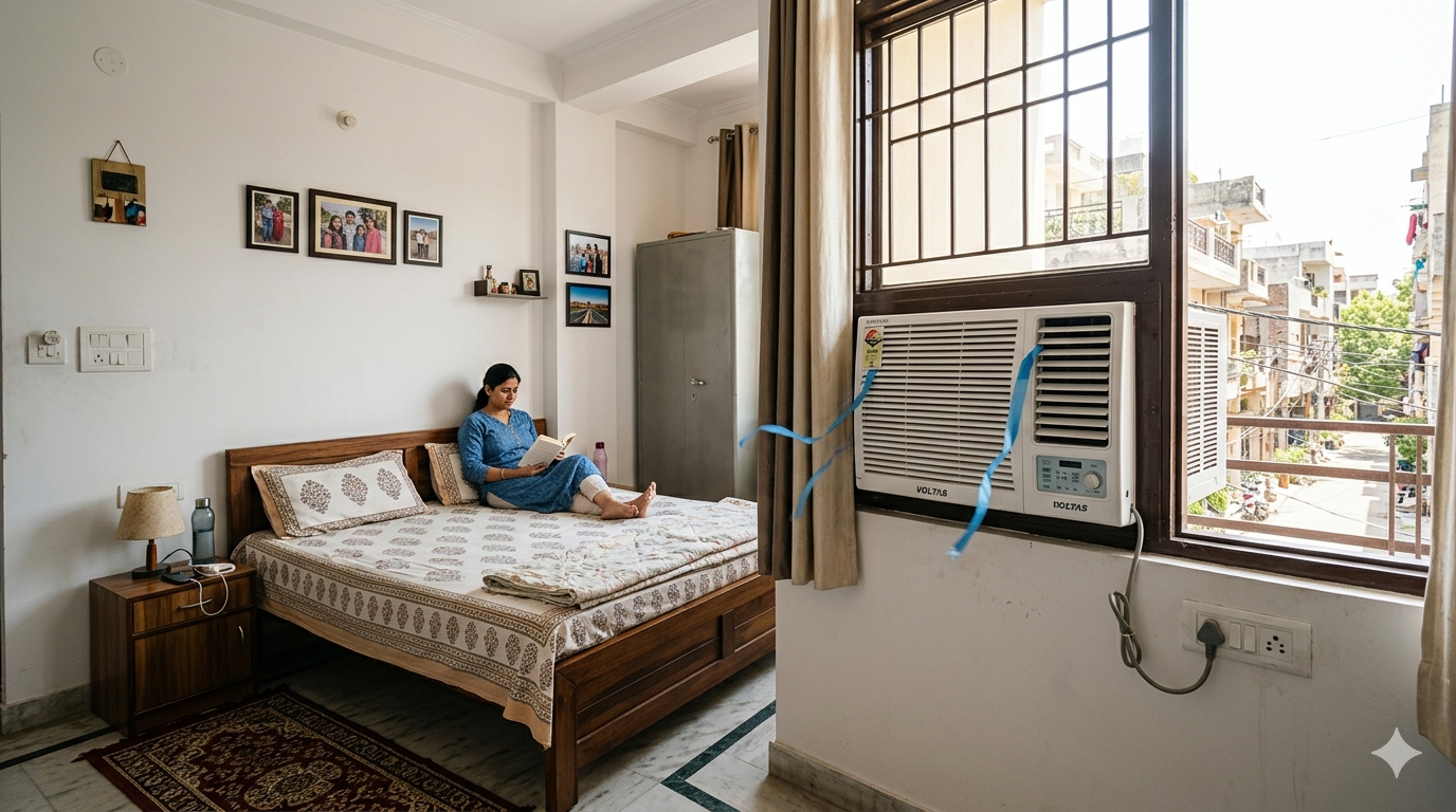 window ac on rent in delhi affordable ac rental service
